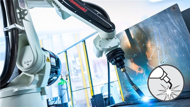 Saldatura ad arco robotizzata Kawasaki