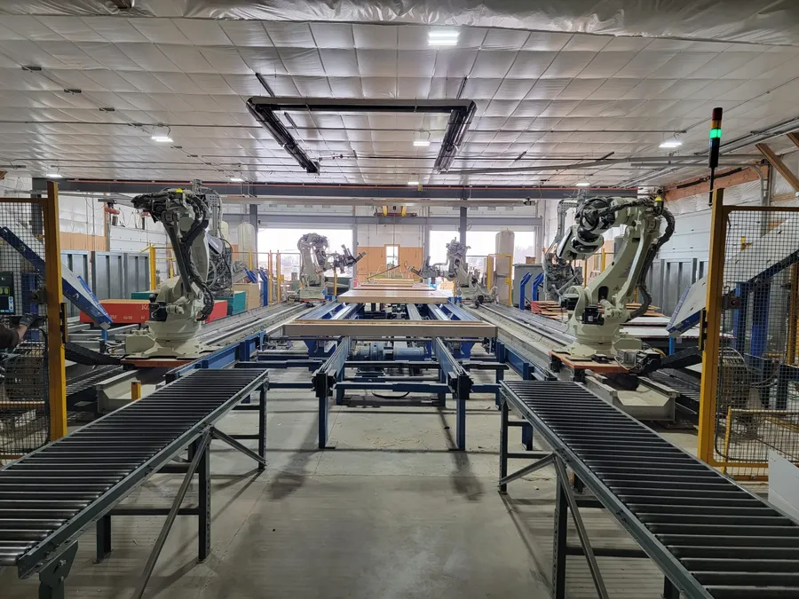 Kawasaki Robot BX250L Assembling