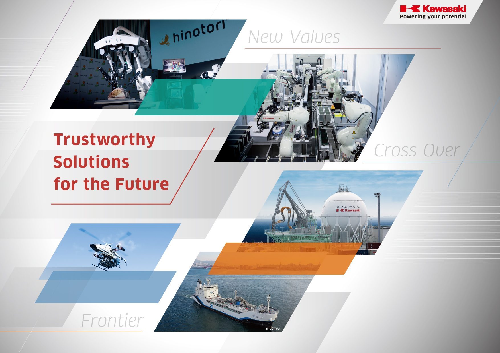 Kawasaki Heavy Industries Ltd. Vertrauenswürdige Lösungen für die Zukunft