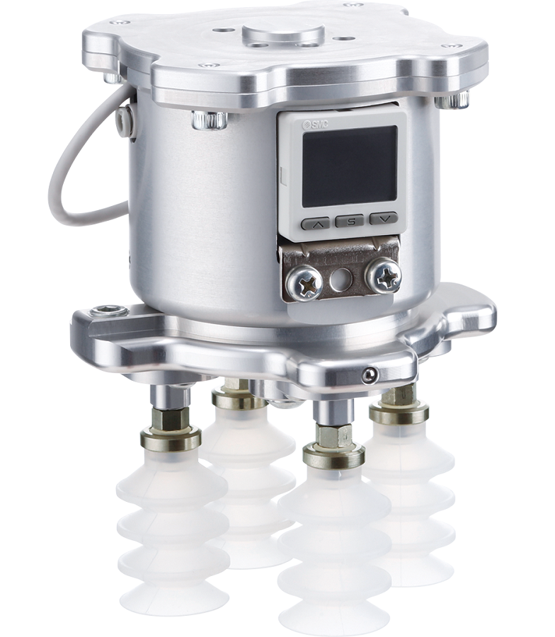 Unidade de pinça de vácuo para robôs colaborativos